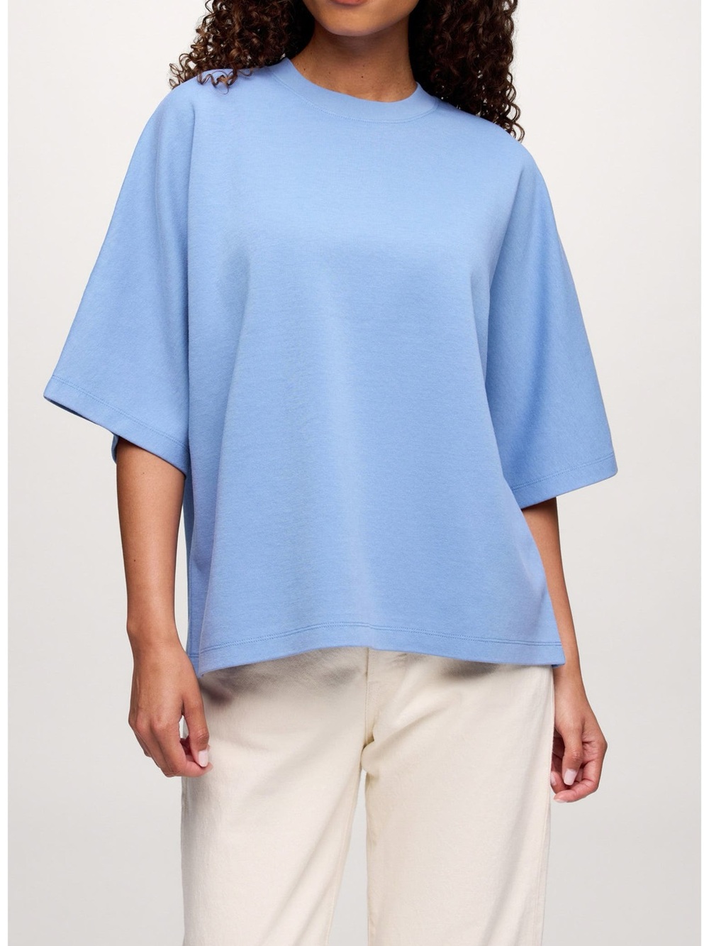 nuuds Street Tee Harbor Blue Dolman Sleeve Oversized Boxy T Shirt Small